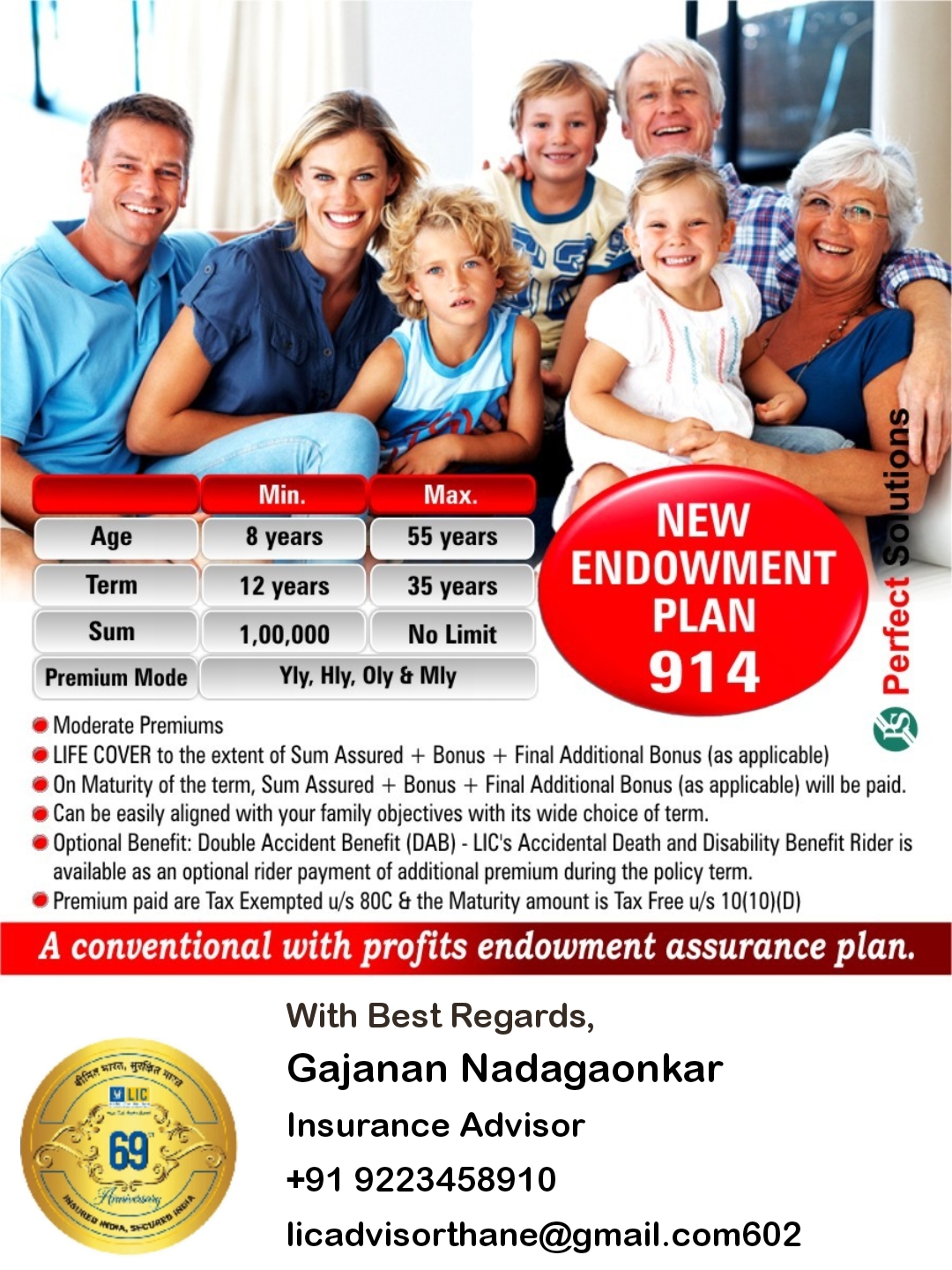 New Endowment Plan 914